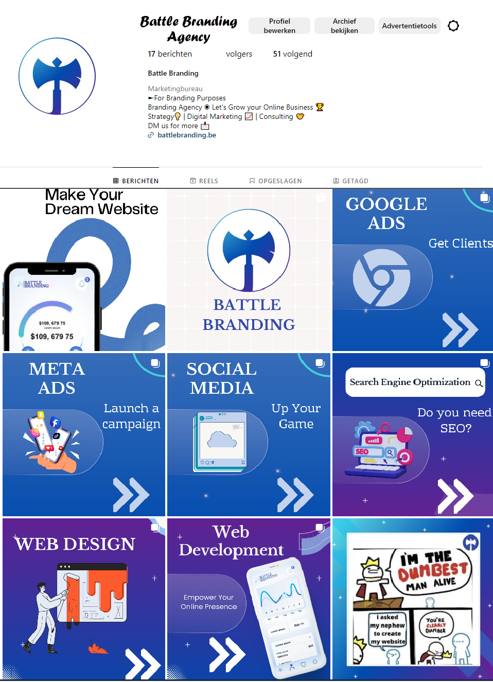 webdesigners Gent | Battle Branding